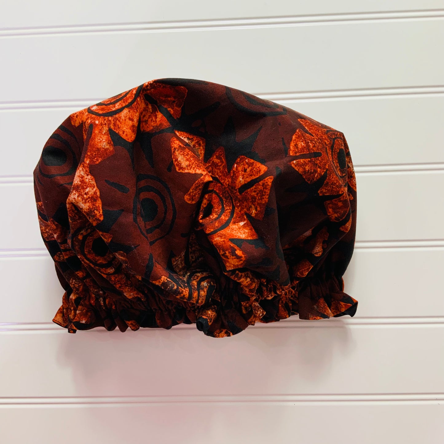 Adjustable Ankara Satin Sleep Bonnet Batik