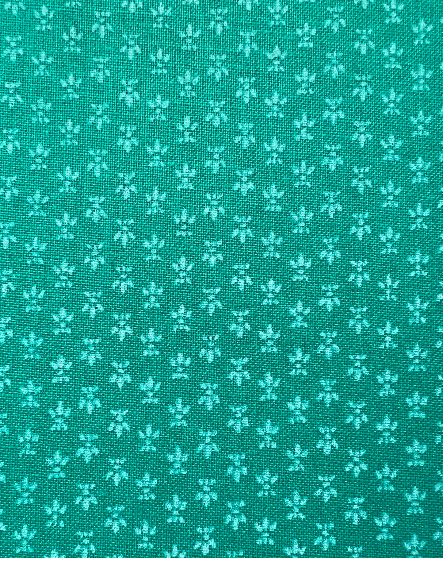 Green Mini Flower Fat Quarter