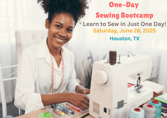 One-Day Sewing Boot Camp: Learn to Sew + Take Home 4 Beautiful Projects!