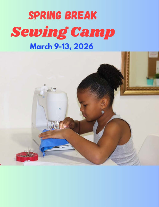 Spring Break Sewing Camp | Ages 8–14